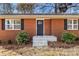 Brick front entry with stone steps at 1749 New House Rd, Shelby, NC 28150