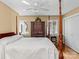 Inviting bedroom with wooden furniture, ceiling fan, and ample natural light at 192 25Th Nw St, Hickory, NC 28601