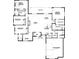 Detailed floor plan showing a two-car garage and multiple bedrooms at 150A Lookout Dam Rd, Statesville, NC 28625