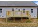 Elevated deck with access from back of house at 2620 Craig Ave, Concord, NC 28027