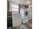 Convenient laundry room with washer and dryer included at 3842 22Nd Street Ne Ct, Hickory, NC 28601