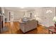 Spacious living room with hardwood floors and neutral decor at 162 Jennings Rd, Statesville, NC 28625