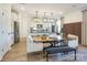 Light and airy dining area with modern furnishings at 2109 Bayou Trace Dr # Lot 11, Charlotte, NC 28262