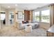 Spacious loft with comfortable seating and natural light at 2109 Bayou Trace Dr # Lot 11, Charlotte, NC 28262