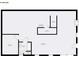 Lower level floor plan including Gathering room and flex room at 335 Eastcliff Se Dr, Concord, NC 28025