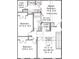 Second floor layout highlighting Primary bedroom, bathroom, additional bedrooms, and loft at 7309 Greenrock Ct, Charlotte, NC 28215