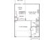 Main floor plan showcasing kitchen, dining area, Gathering room, and two-car garage at 7309 Greenrock Ct, Charlotte, NC 28215