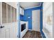 Bright laundry room with white appliances at 4450 Dobys Bridge Rd, Fort Mill, SC 29707