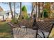 Relaxing patio with fire pit and seating area at 711 Crystal Lynn Dr, Lowell, NC 28098