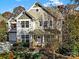 Two-story house with gray and beige siding, landscaping, and a two-car garage at 1531 Kilburn Ln, Fort Mill, SC 29715