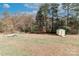 Large backyard with shed and trailer at 161 Westscott Dr, Statesville, NC 28625