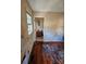 Bedroom with hardwood floors and damaged walls and trim at 934 Pebble Rd, Rock Hill, SC 29730