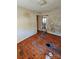 Hardwood floors throughout the bedroom, needing some repairs and cleaning at 934 Pebble Rd, Rock Hill, SC 29730