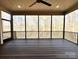 Relaxing screened porch overlooking wooded area at 959 Tamary Way # 29/30, Landis, NC 28088