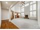 Spacious Gathering room with a fireplace and vaulted ceilings at 373 Fischer Rd, Fort Mill, SC 29715