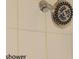 Clean shower with white tile walls at 4605 Coronado Dr, Charlotte, NC 28212