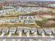 Wide aerial view of community and surrounding area at 5021 Markfield Ln, Monroe, NC 28110