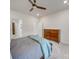 Relaxing bedroom with dresser and ceiling fan at 5021 Markfield Ln, Monroe, NC 28110