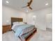 Bright main bedroom with ensuite bathroom access at 5021 Markfield Ln, Monroe, NC 28110