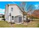 Home exterior showcasing storage shed and basketball goal at 282 Fischer Rd, Fort Mill, SC 29175