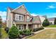 Two-story house with stone and shingle exterior at 282 Fischer Rd, Fort Mill, SC 29175