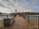 Private dock with lake access, perfect for boating at 1140 Inlet Pointe Rd, Salisbury, NC 28146