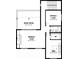 Third floor plan includes an office, bonus/flex room, large bedroom, and roof deck at 155A Lookout Dam Rd, Statesville, NC 28625