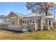 House exterior view showcasing the back of house and deck at 301 Wilson N St, Rock Hill, SC 29730