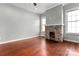 Spacious living room with hardwood floors and a fireplace at 301 Wilson N St, Rock Hill, SC 29730