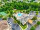 Aerial view of community amenities including pool and tennis courts at 312 Garnet Ct, Fort Mill, SC 29708