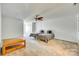 Bedroom with two twin beds and a ceiling fan at 312 Garnet Ct, Fort Mill, SC 29708