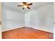 Spacious bedroom with hardwood floors and double door closet at 312 Garnet Ct, Fort Mill, SC 29708