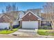 Brick front exterior of charming two-story townhome at 312 Garnet Ct, Fort Mill, SC 29708