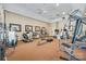 Fitness center with cardio and weight training equipment at 312 Garnet Ct, Fort Mill, SC 29708