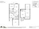 Two-story home floor plan with 3 bedrooms and 2.5 bathrooms at 312 Garnet Ct, Fort Mill, SC 29708