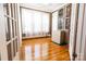 Charming bedroom with hardwood floors and bright windows at 505 Liledoun Rd, Taylorsville, NC 28681