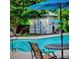 Refreshing community pool with plenty of seating at 1174 Plaza Walk Dr, Charlotte, NC 28215