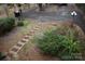 Brick walkway leading to the front door at 306 Mcadenville Rd, Lowell, NC 28098