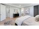 Bright bedroom with ensuite bathroom and large closet at 9927 Cask Way, Huntersville, NC 28078