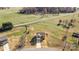 Aerial view of a charming house on a spacious lot at 109 Vintage Woods Ln, Shelby, NC 28150