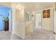 Upstairs hallway with access to bedrooms and bathrooms at 109 Vintage Woods Ln, Shelby, NC 28150
