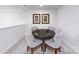 Basement game room with a round table and four chairs at 4225 Steel Way, Sherrills Ford, NC 28673