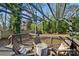 Relaxing backyard deck with pergola and seating area at 415 Willow St, Gastonia, NC 28054