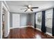 Spacious bedroom with hardwood floors and ample natural light at 415 Willow St, Gastonia, NC 28054