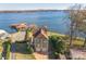 Stunning lakefront property with private dock and expansive views at 49412 Wood Land Dr, Norwood, NC 28128