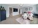 Charming bedroom with ensuite bath and decorative accents at 8908 Red Barone Pl, Waxhaw, NC 28173