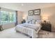 Main bedroom with a king-size bed, and ample light at 1812 Otter Perch Ln, Fort Mill, SC 29715