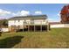 House exterior with deck and landscaping at 104 Vista Dr, Davidson, NC 28036