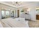 Main bedroom with large mirror and walk-in closet at 4003 Bourne Ct # Lot 41, Charlotte, NC 28262