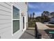 Private deck with views of the parking lot at 4003 Bourne Ct # Lot 41, Charlotte, NC 28262